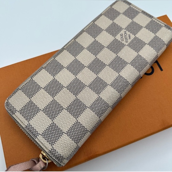 Louis Vuitton Damier Azur Zip Long Wallet - Picture 1 of 2